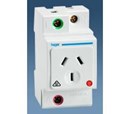 HAGER - 10 Amp Din Mounted GPO (Double Pole) SNO10DA